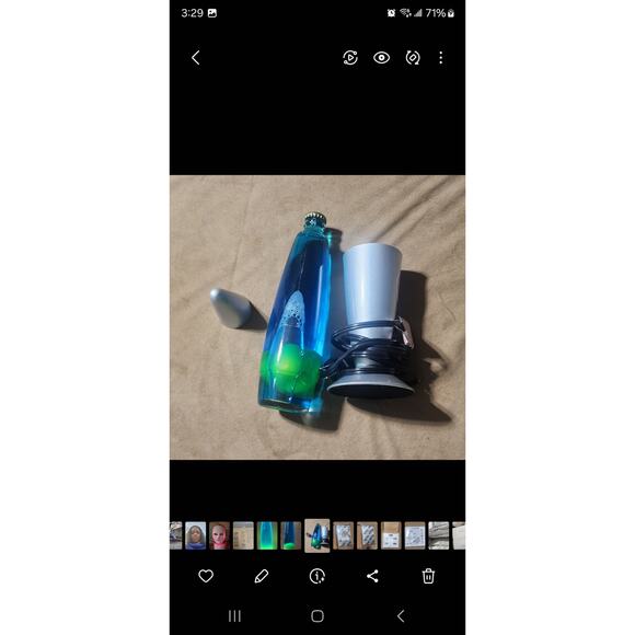 Lava Lite 2124 Classic 16.5-Inch Lava Lamp Yellow/Blue - Picture 4 of 4